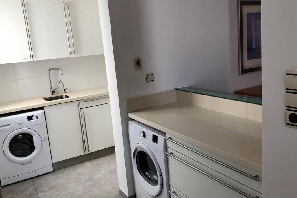Lujoso Apartamento En 1ª Linea Recien Reformado Santa Pola Bagian luar foto
