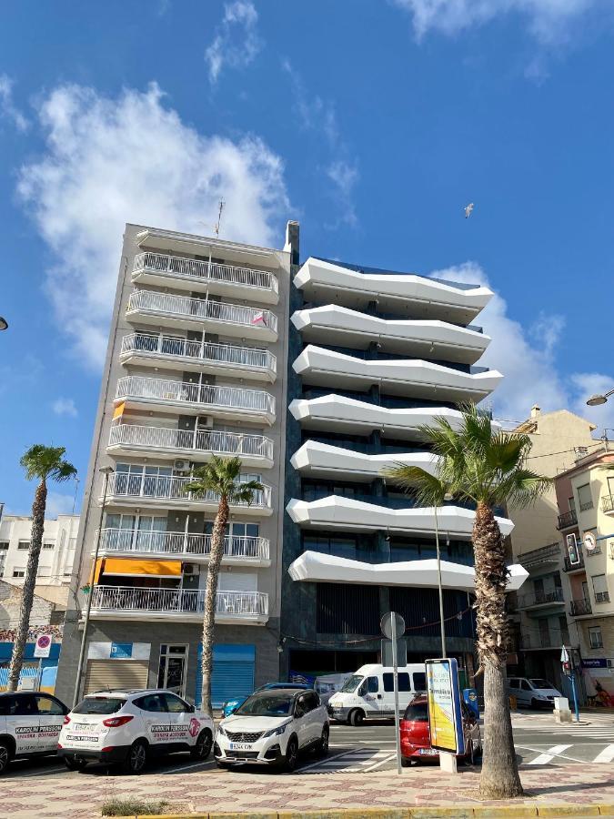 Lujoso Apartamento En 1ª Linea Recien Reformado Santa Pola Bagian luar foto